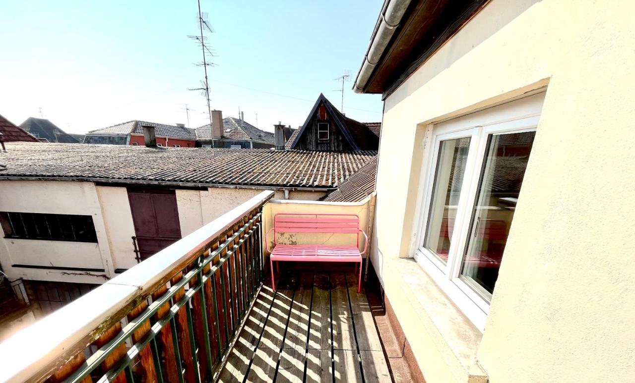 Au nid de cigognes à Ribeauville avec garage et terrasse Ribeauvillé Exterior foto